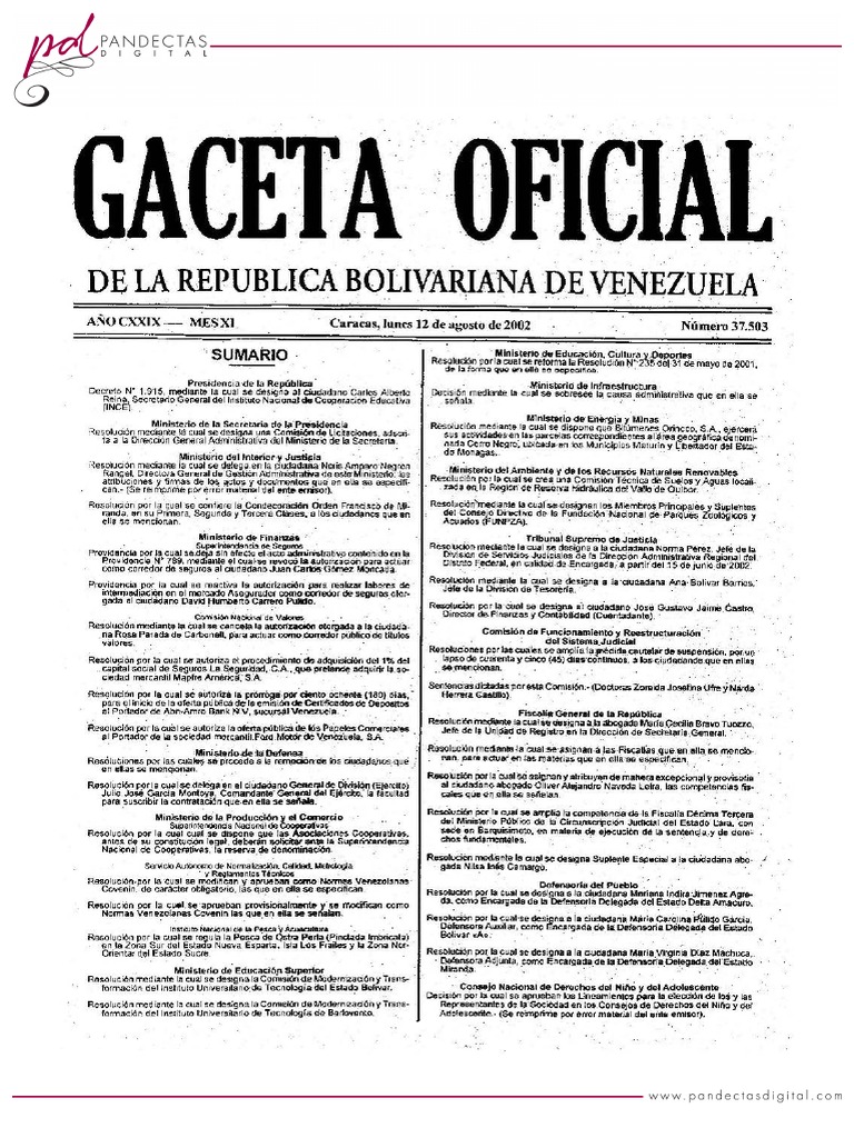 Go 37503 (Ostra Perla) | PDF | Reaseguro | Seguro