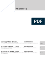 User Manual For Mitsubishi PAC-WHS01WF-E