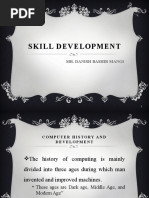 SKILL DEVELOPMENT Week 03 Lectures 01 02 03