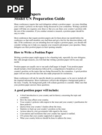Download How to - Como Elaborar Un Position Paper by johnny3607 SN61482912 doc pdf
