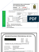 Licencia de Funcionamiento