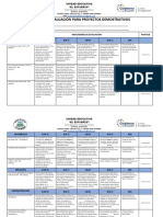 Rúbrica de Evaluación para Proyectos Demostrativos