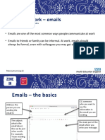 Writing Activity 2 - Writing at Work - Emails