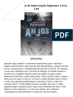 Anjos - O Golpe de Intervenção Supremo - Livro UM