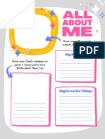 My All About Me Page