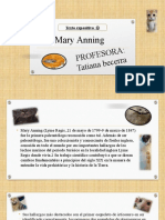 Mary Anning primera paleontóloga reconocida