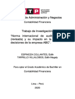 Edith Espinoza Edith Tarrillo Trabajo de Investigacion Bachiller 2020