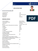 Application Form