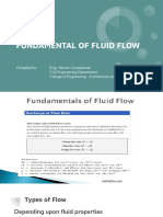 Fundamental of Fluid Flow