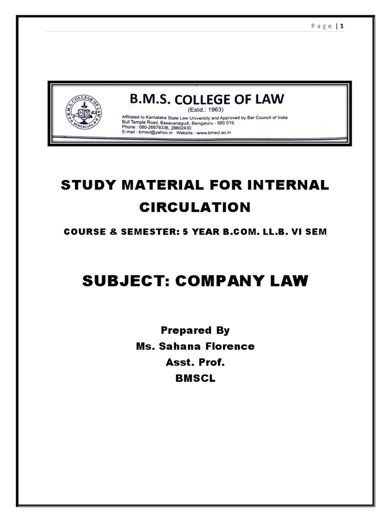 Unit 1 PDF Piercing The Corporate Veil Liquidation