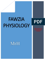Fawzia Physiology