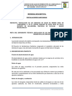 Instalación de servicios de salud en Santa Rosa de Palca