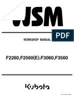 F2260, F2560 (E), F3060, F3560: Workshop Manual