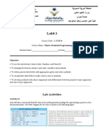 Lab3-Class and Object