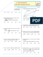 Sınıf Matematik Doğrunun Analitik İncelenmesi