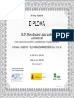 Teleformación para Docentes F182148aa Issce001po Ac. 19 Gr. 05 Diploma