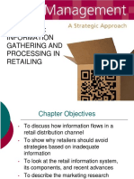 Chapter 8 - Information Gathering and Processing in Retailing