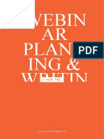 17 1 Webinar Planning and Writing Workbook