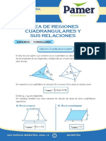 GEOMETRÍA - S12 - Área de Regiones Cuadrangulares y Sus Relaciones