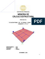 Plataforma de Tijeras para Izaje de Cemento N°01