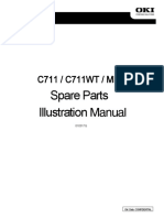 Spare Parts Illustration Manual for C711 / C711WT / MPS711C Printers