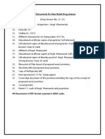 Checklist For Opeaning Pharmacy