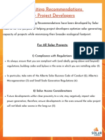 Solar Siting Recommendations 2