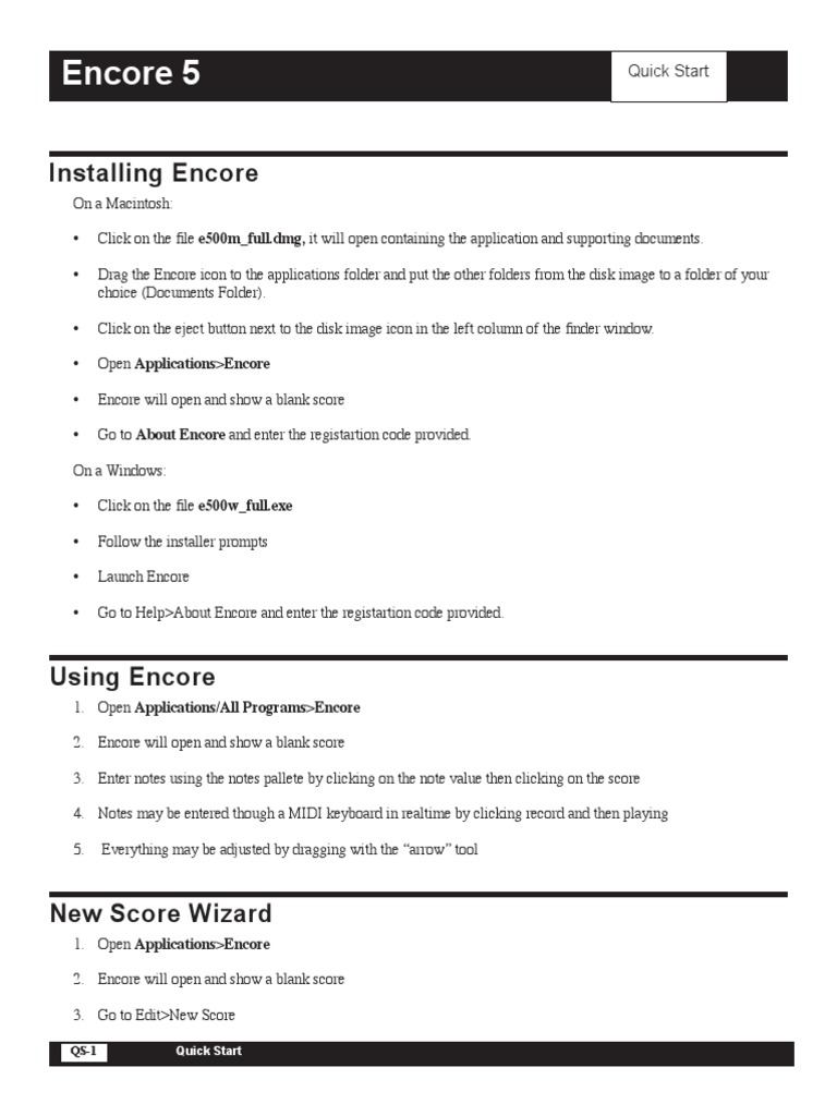 Installing and Using Encore Software | PDF | Computer Architecture ...