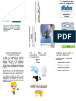 Tríptico Seguridad