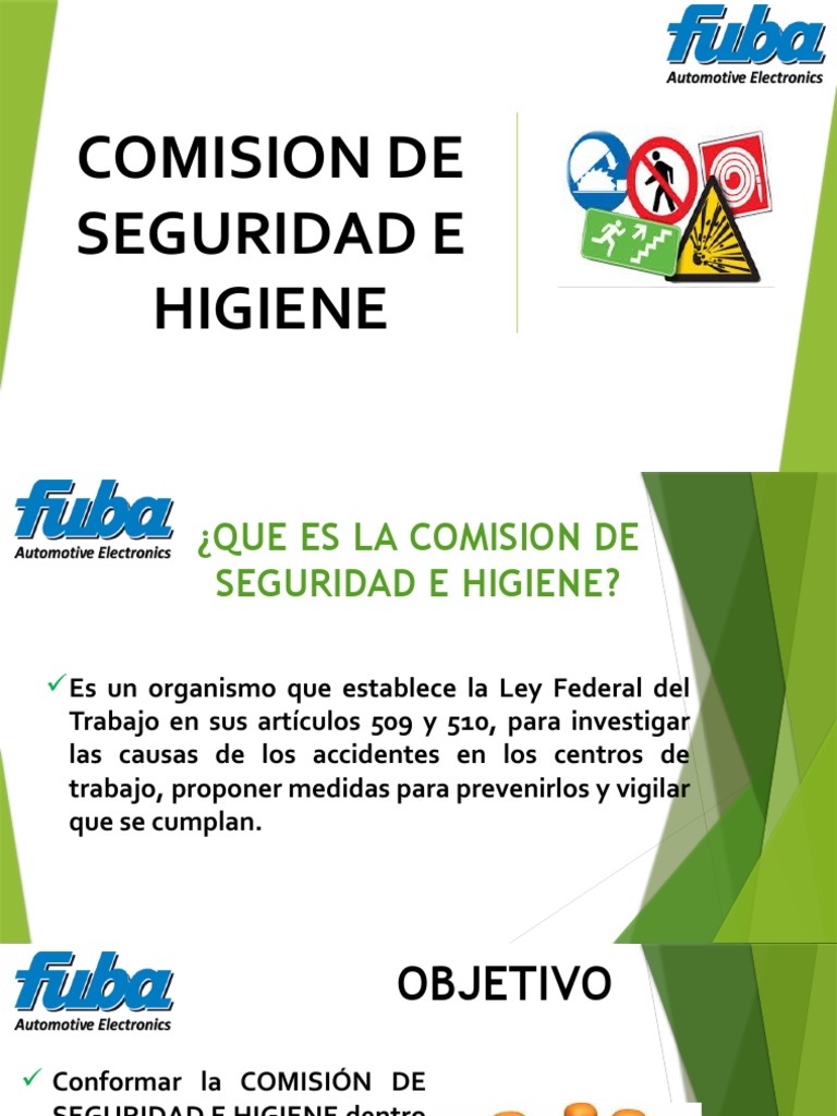 Comisión de Seguridad e Higiene: Funciones y Objetivos | PDF | Justicia ...