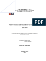 Vision de Desarrollo Economico en Chile 1982-2000