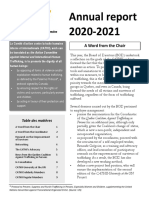 Annual Report of CATHII 2020-21