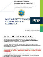 Diseño de Invst. Epidemiologico