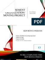 Basement Organization Project Progress Report