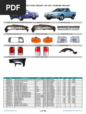 Nissan Carroceria | PDF | Private Transport | Front Wheel Drive Vehicles