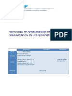 Herramientas de Comunicación en UCI Pediátrica