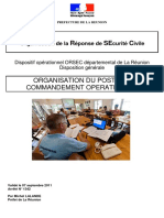 O R SE C: Organisation Du Poste de Commandement Operationnel