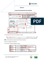 Anexo A - Preenchimento de Carimbo CEDAE