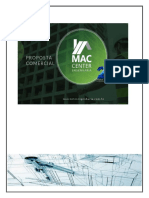 MAC CENTER - Proposta de serviços de demolição e construção de muro