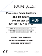 RAMZ460 ZETTA Series Manual