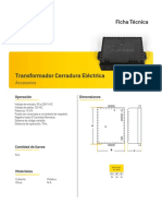 Ficha Técnica Transformador Cerr Elec (0010741)