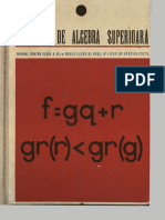 Algebra Manual cls.12 - I. Colojoara & I. Dragomir (1968)