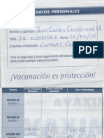25 y 26. Carlos Condorena - Vacunas