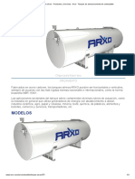 Tanque Aéreo - Productos y Servicios - Arxo - Tanques de Almacenamiento de Combustible