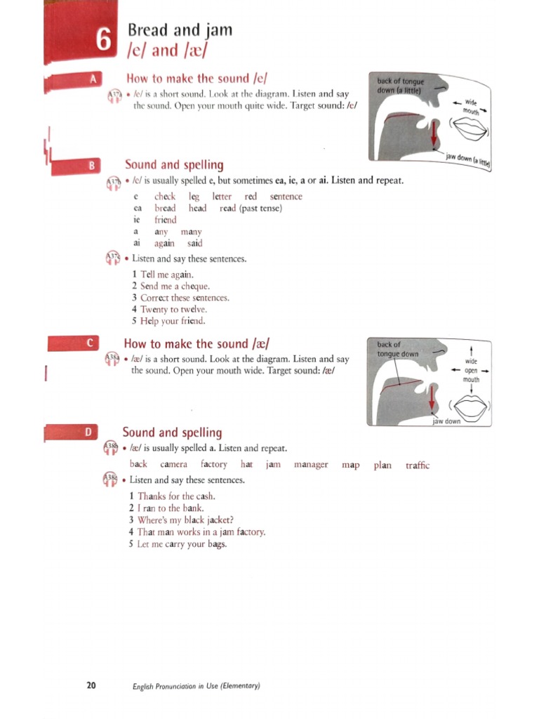 Pronunciation in Use Unit 6 | PDF