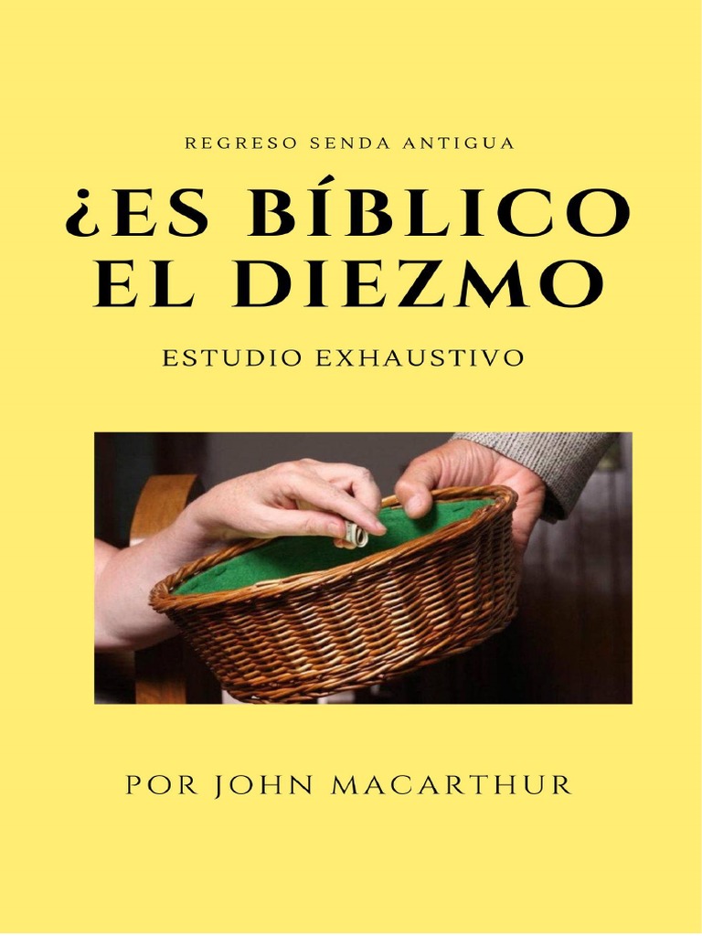 Es Bíblico El Diezmo LIBRO | PDF | Abrahán | Diezmo