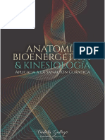 Anatomía Bioenergética y Kinesiología Aplicada A La Sanación Cuántica - Carlota Gallego