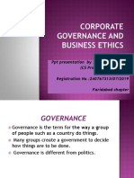 Corporate Governance and Buisness Ethics - Ms Harshita Bhatia-Fbd Chapter