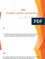 EMP: Examen Médico Preventivo