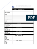 Form Kualifikasi Pelanggan